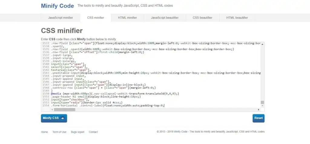 بهینه سازی کد های CSS HTML JavaScript ورد پرس